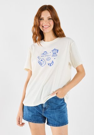 Even&Odd by Zalando T-Shirt print - egret