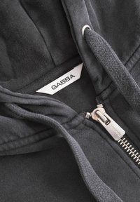 Gabba DELPHI BUMP - Zip-up sweatshirt - black