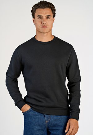 O-NECK - Sweatshirt - black