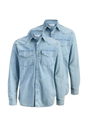 2 PACK - Skjorter - light blue