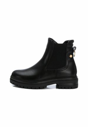XTI Stivaletti con plateau - black