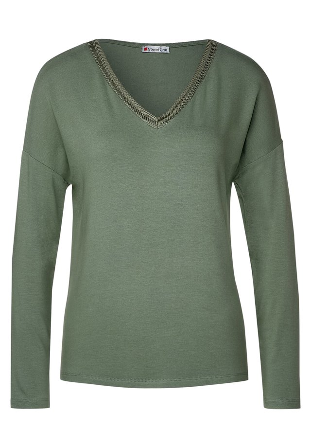 Langarmshirt - grün