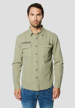 OVERSHIRT  - Camisa - kaki   khaki