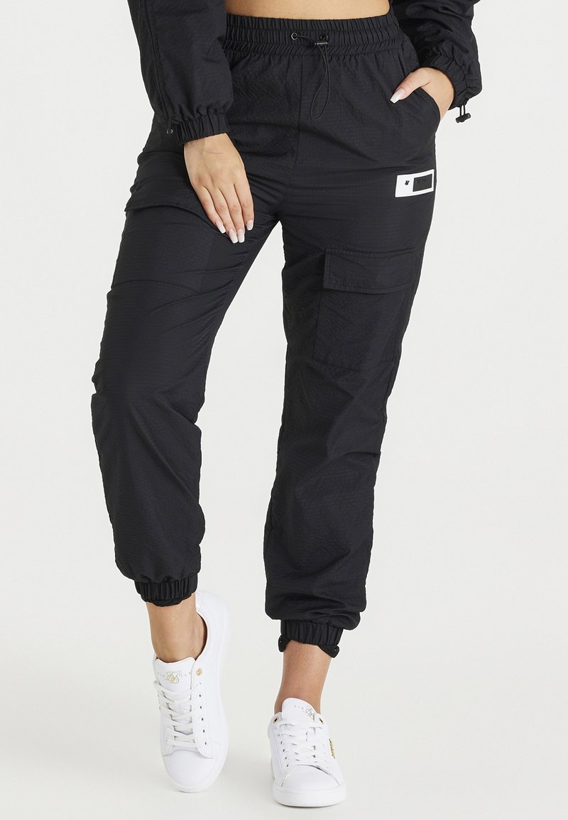Damen Kleider | SIKSILK RIP STOP Cargohose black/schwarz - VL60517 Damen Kleider | SIKSILK RIP STOP Cargohose black/schwarz - VL60517