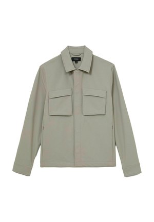 Reiss, REGULAR FIT - DIVIDE TECHNICAL TWIN-POCKET OVERSHIRT - Leichte Jacke - stone