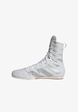 adidas Performance BOX HOG 4 - Trainingsschuh - cloud white silver metallic core black