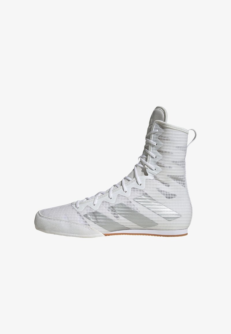adidas Performance BOX HOG 4 - Tréningová obuv - cloud white silver metallic core black