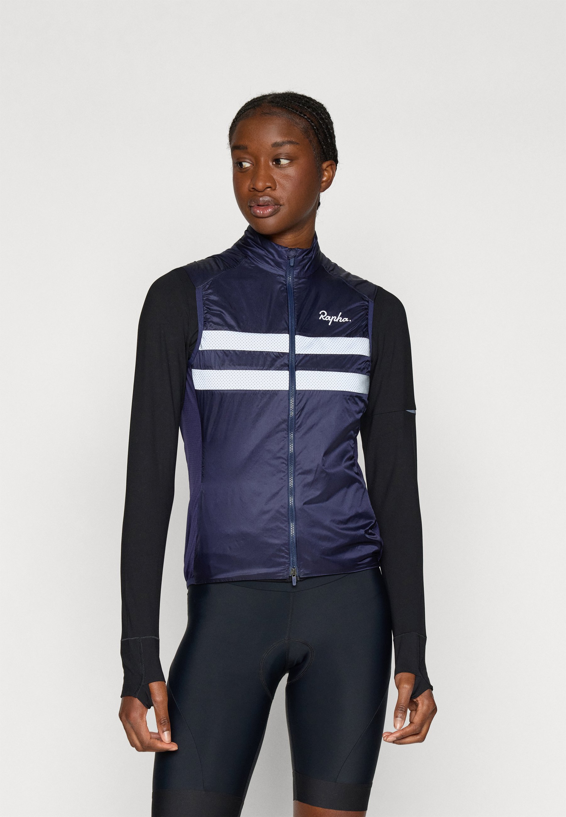 Rapha WOMENS BREVET INSULATED GILET - Waistcoat - navy purple