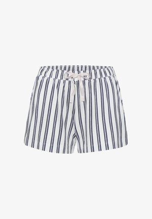 Donji dio pidžame - schwarz weiß gestreift