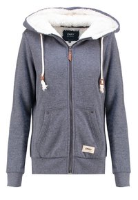 ONLY Mikina na zip - dark blue