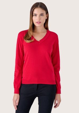 Camomilla Italia Striktrøje - red