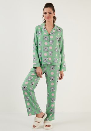 REGULAR FIT - Pidžamas komplekts - green
