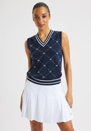 Neule - r check navy