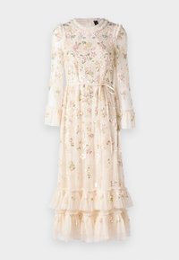 SEQUIN BLOOM GLOSS BALLERINA DRESS - Kokteiļkleita/ballīšu kleita - cream