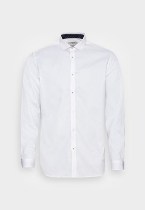 JPRBLACARDIFF CONTRAST SHIRT - Camicia elegante - white