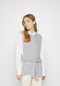 Lounge Nine BAYA WAISTCOAT - Camisola - light grey