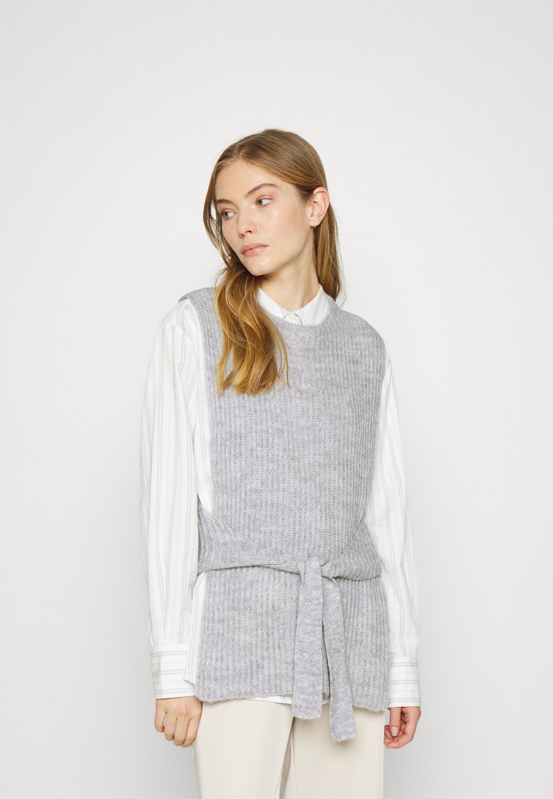 Lounge Nine BAYA WAISTCOAT - Camisola - light grey