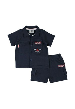 ENSEMBLE IMPRIMÉ - Chemise - marine