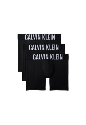 Calvin Klein Underwear, BOXER BRIEF 3 PACK - INTENSE POWER MICROFIBER AIR - Μποξεράκια - black