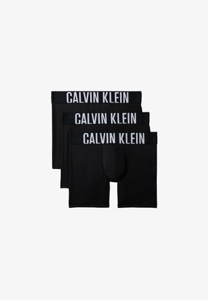 Calvin Klein Underwear, BOXER BRIEF 3 PACK - INTENSE POWER MICROFIBER AIR - Calzoncillos bóxer cortos - black
