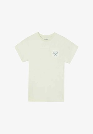 Silbon, CAMISETA DE MANGA CORTA CON DIBUJO EN LA ESPALDA - Camiseta estampada - verde claro