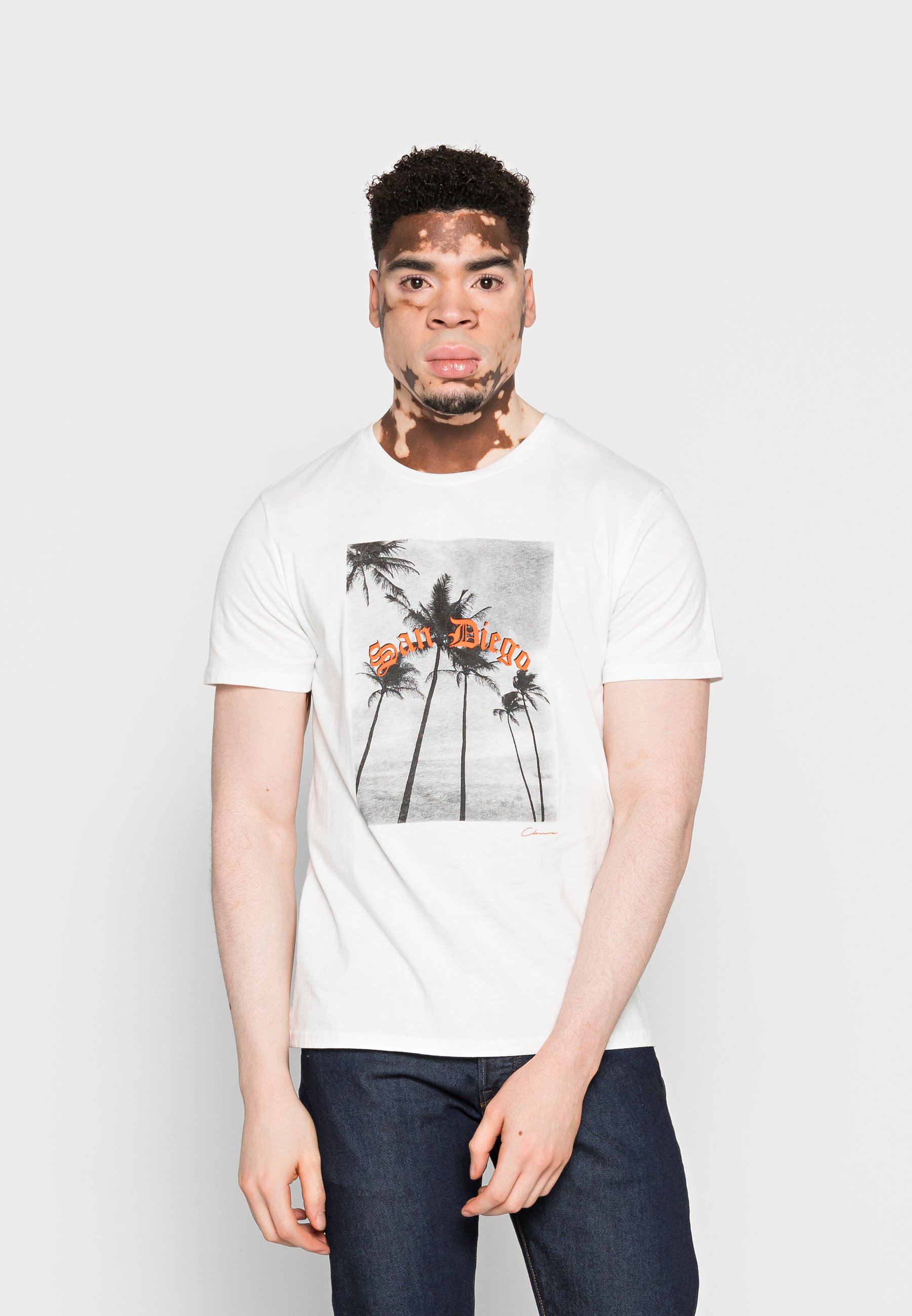 CLOSURE London SAN DIEGO TEE - T-shirt con stampa - white/bianco - Zalando .it