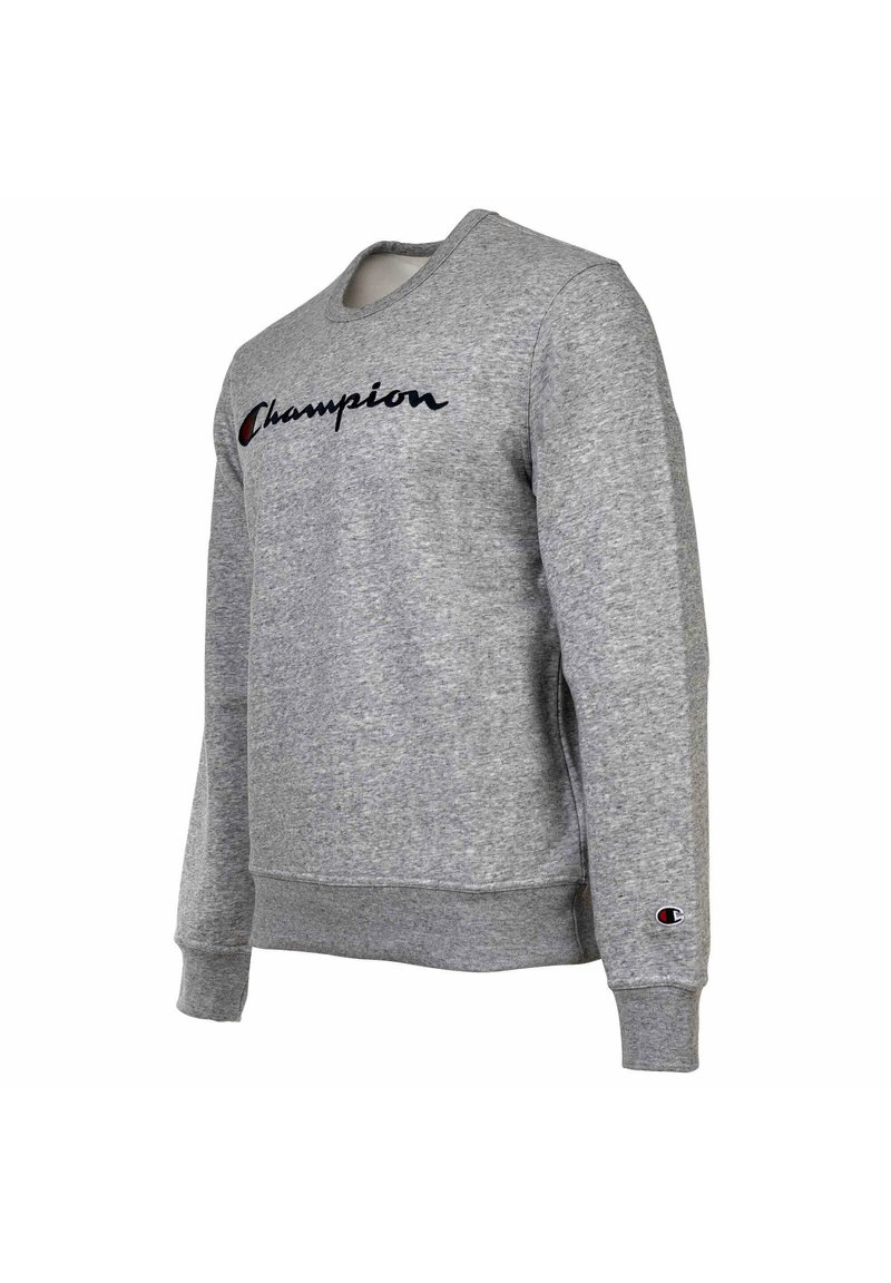 Champion ICONS CREWNECK LARGE LOGO Felpa grau/grigio