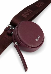 BOSS ADDISON CROSSBODY - Axelremsväska - dark red five