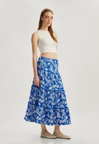 Koton A-linjainen hame - blue
