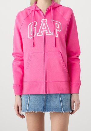 Zip-up sweatshirt - pink