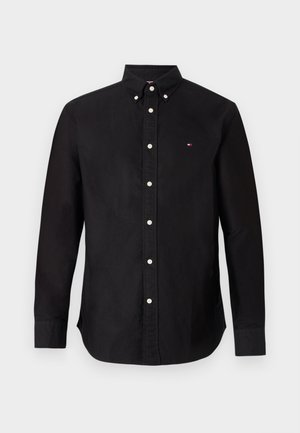 Tommy Hilfiger SOLID HERITAGE OXFORD SHIRT - Skjorter - black