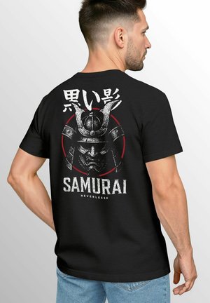 Print T-shirt - schwarz
