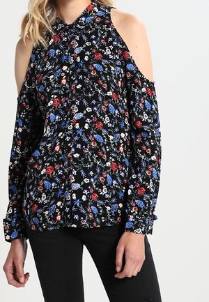 Overhemdblouse - black
