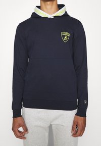 AUTOMOBILI LAMBORGHINI Jersey con capucha - dark blue