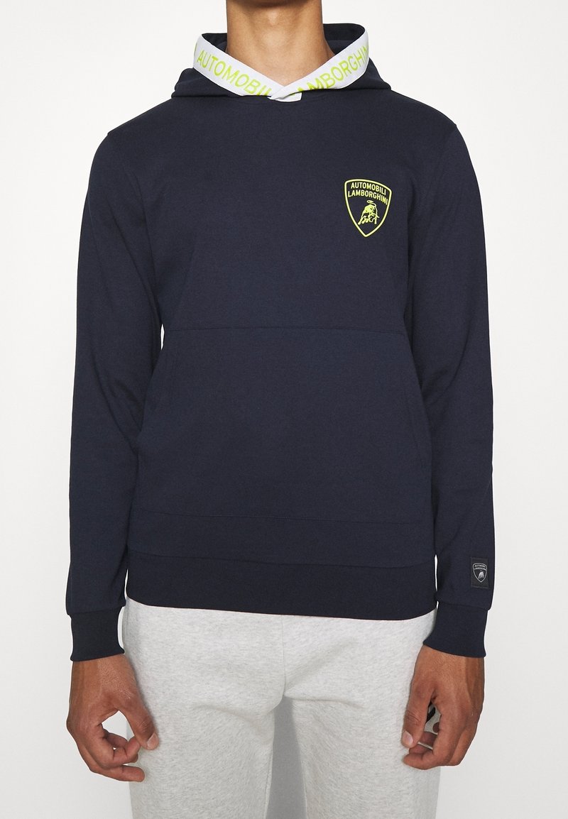 AUTOMOBILI LAMBORGHINI Jersey con capucha - dark blue