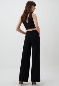 Jimmy Key HIGH WAIST STYLISH  - Pantalon classique - black