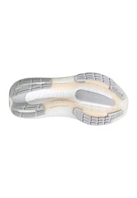 Sola della scarpa con un design bianco e traslucido, aree in gomma testurizzata e marchio "LIGHT BOOST". La costruzione scanalata e imbottita migliora la presa.