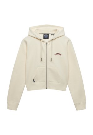 Superdry & Co, Sweatjakke - desert bone off white