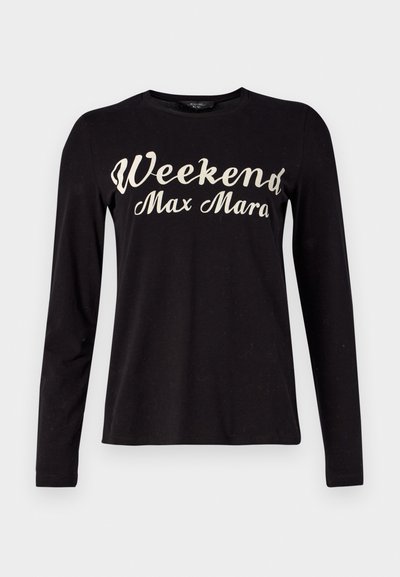 WEEKEND MaxMara QUINOA - Top dugih rukava - nero