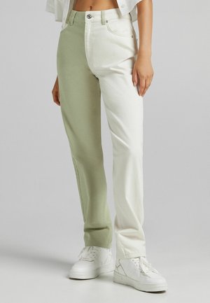 Jean droit - khaki