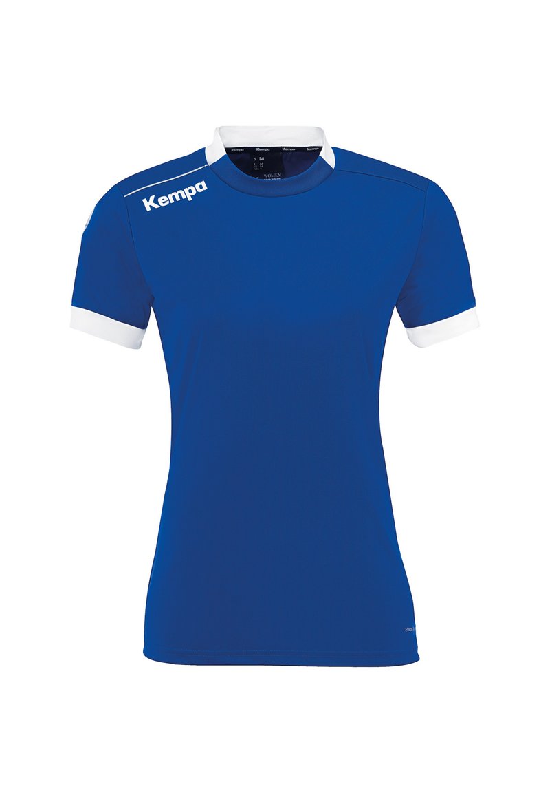 Kempa PLAYER  - Camiseta estampada - royal weiß