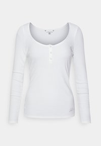 KARLEE HENLEY  - Top s dlhým rukávom - pure white