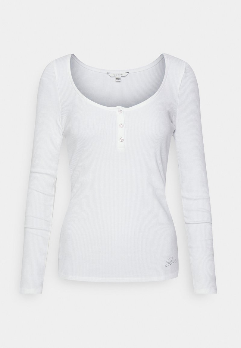 Guess - KARLEE HENLEY  - Topper langermet - pure white, Forstørre