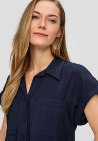 s.Oliver Overhemdblouse - tiefblau