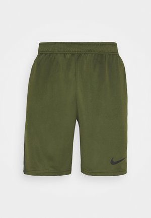 SHORTS - Short de sport - rough green/sequoia/black