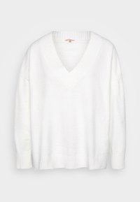 V NECK SWEATER - Pyjama top - ivory