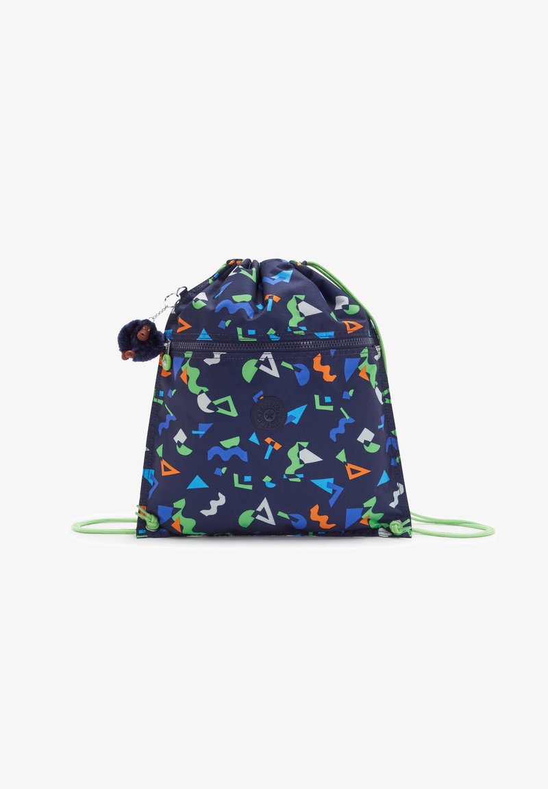 Kipling SUPERTABOO - Urheilulaukku - geo mix dark