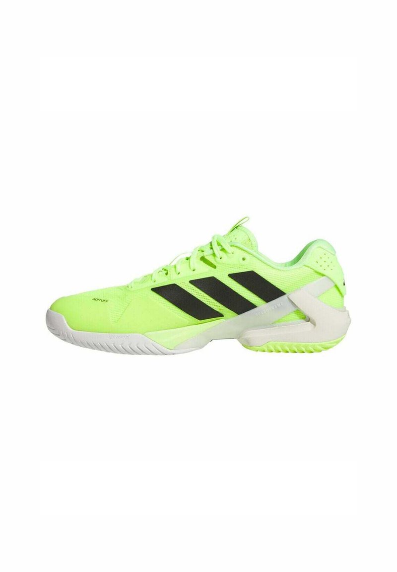 adidas Performance - ADIZERO UBERSONIC 5 - Multicourt tennis shoes - lucid lemon core black ftwr white, Enlarge