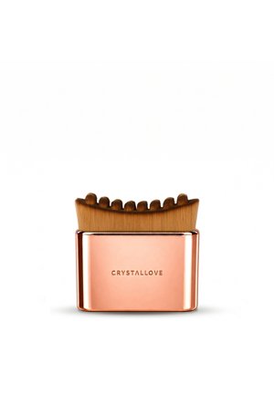 CRYSTALLOVE, CRYSTALLOVE CONTOUR FACE BRUSH  - Huidverzorgingstool - gold