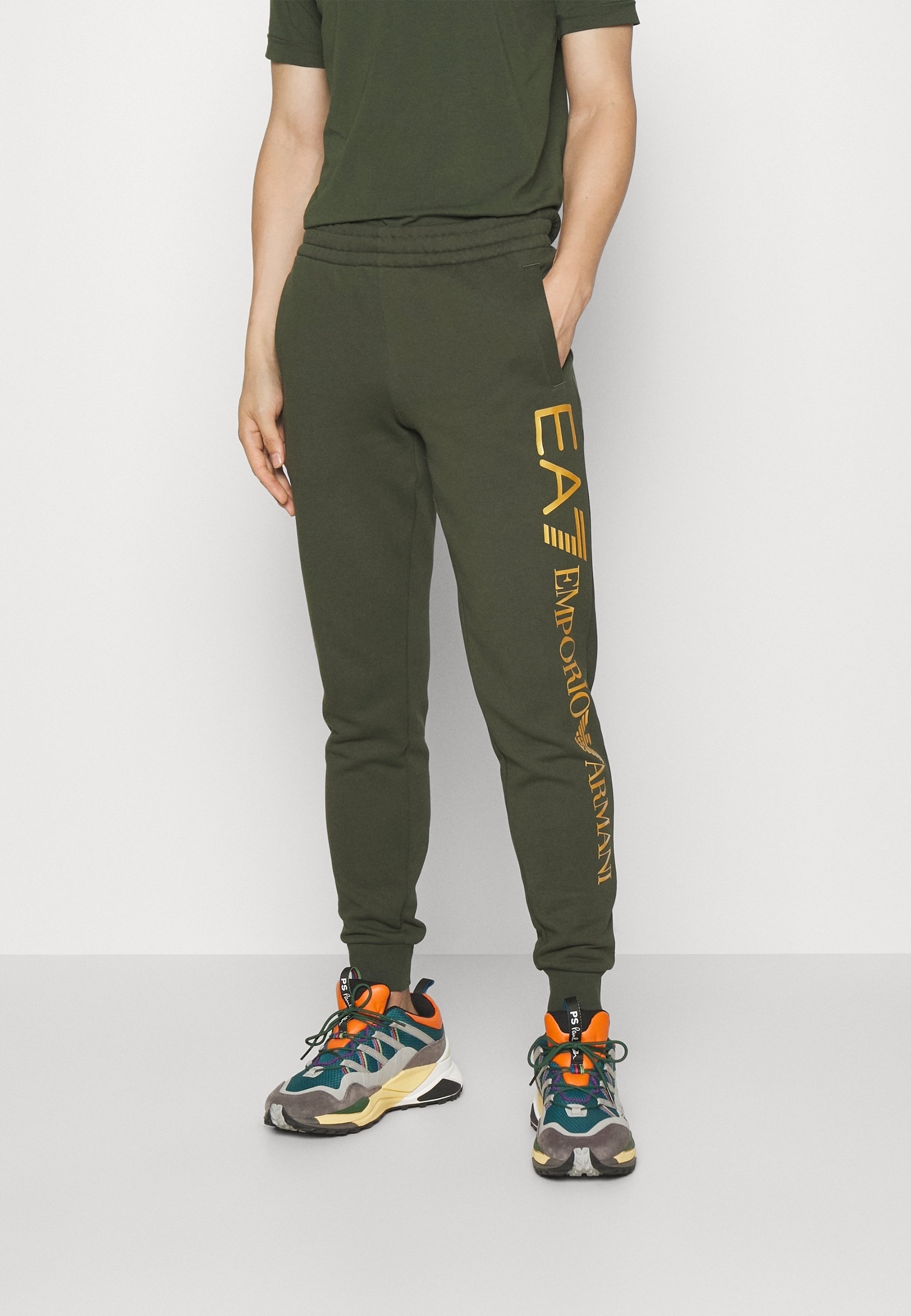 EA7 Emporio Armani Pantalon de survêtement olive (Seconde main